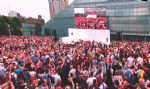Yoko rings Bells For Peace in Manchester 